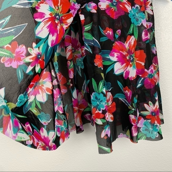 Croft &‎ Barrow Mesh Twist Flyaway Tankini Top Sz S - Picture 2 of 5